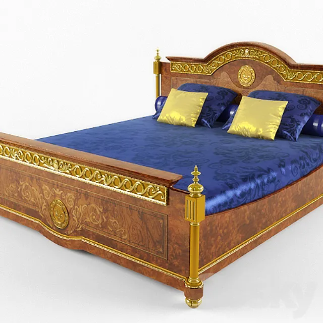 Principessa Bed 3DModel