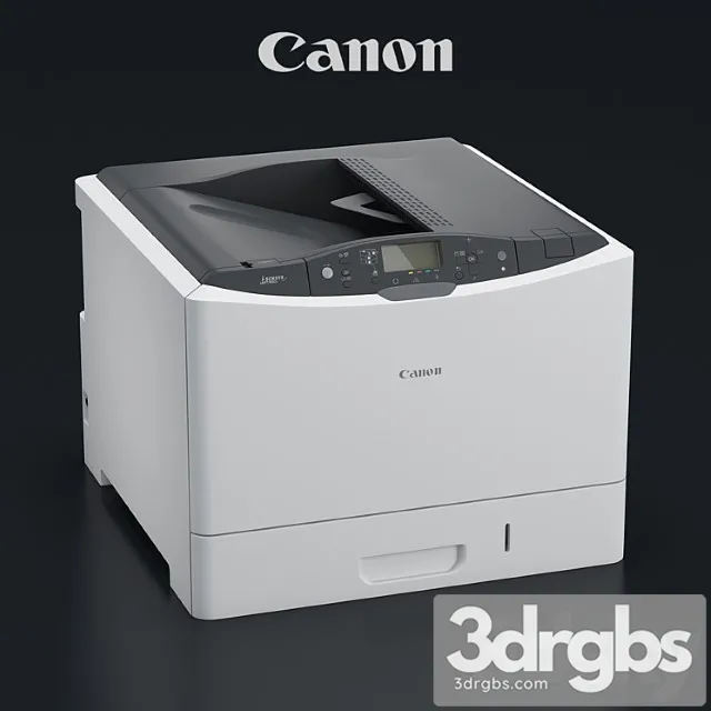 Printer Canon I Sensys LBP7780Cx 3D Model Download