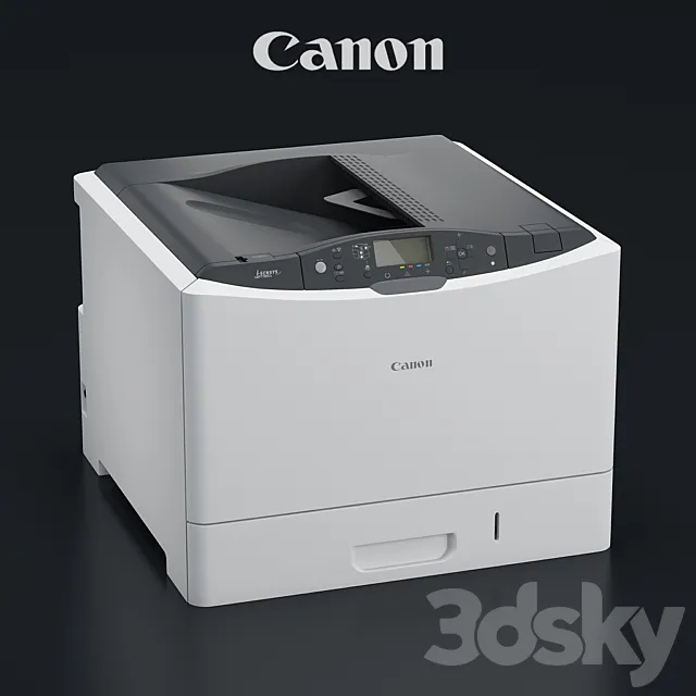 Printer Canon i-Sensys LBP7780Cx 3D Model