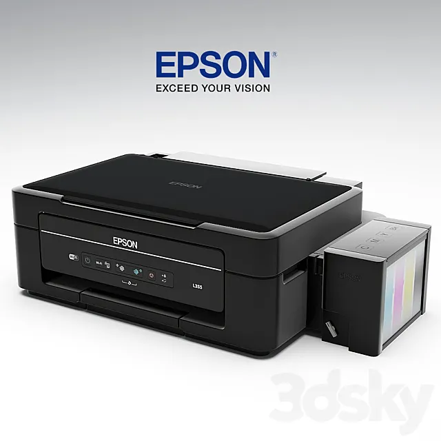 Printer EPSON L355 3DModel