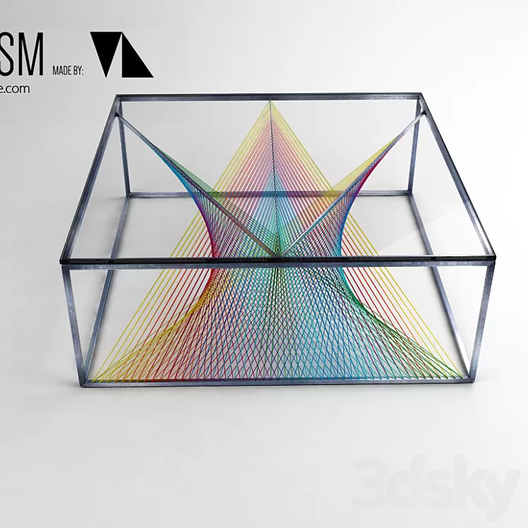 Prism Table by MN Design 3D Model Prism Table by MN Design 3D Model