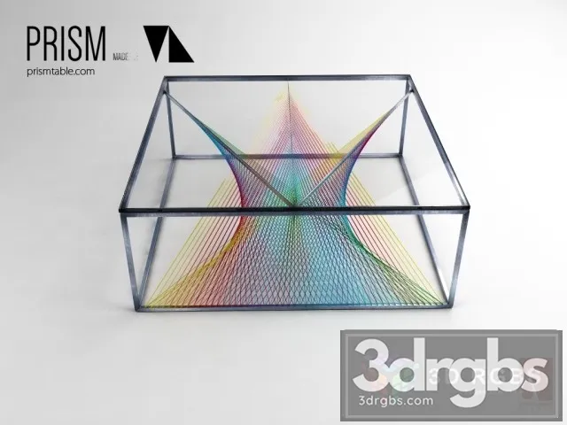 Prism Tables 64 3D Model Download Prism Tables 64 3D Model Download