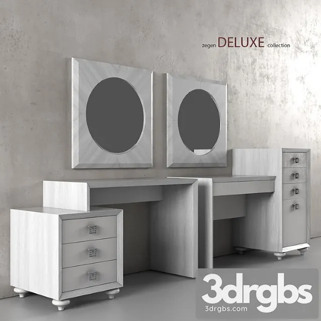 Pristavnyie Stoly Zegen Kolliektsiia Delux 3D Model Download