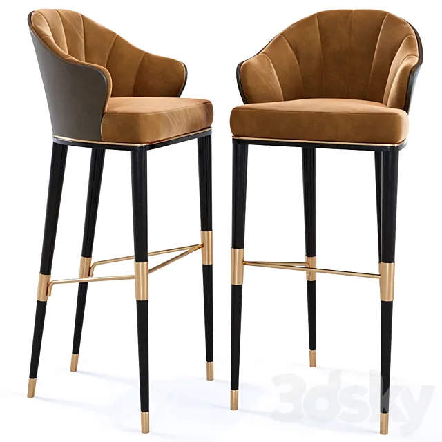 Private Label ELLIS BAR STOOL 3D Model