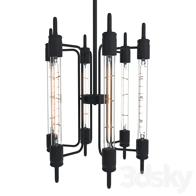 “PRO” Dunbarton Chandelier 3DModel