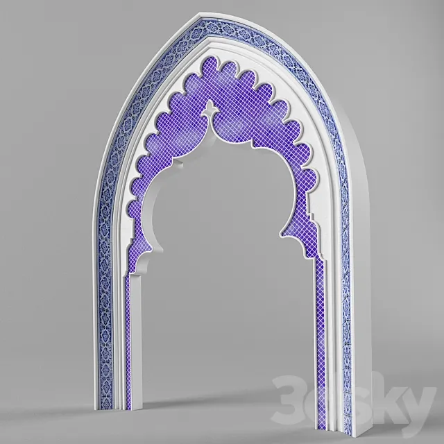 PRO MOROCCAN ARCH 3D Model PRO MOROCCAN ARCH 3D Model