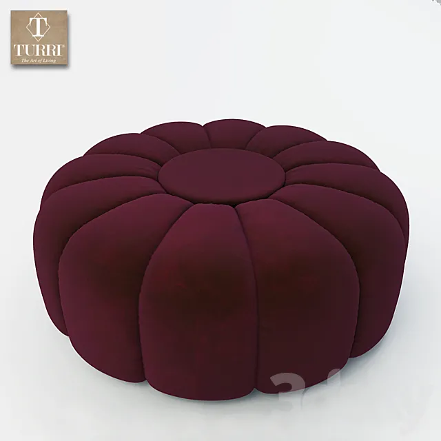 PRO Ottoman Turri Orion 3DModel PRO Ottoman Turri Orion 3DModel