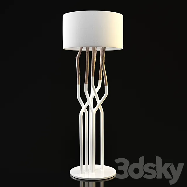 Prodotti bleu lamp 3D Model Prodotti bleu lamp 3D Model