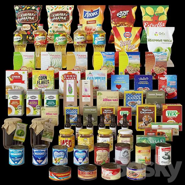 Product bundle 3D Model