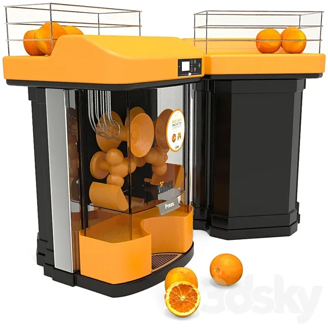 Profesionnal juicer machine 3D Model Profesionnal juicer machine 3D Model