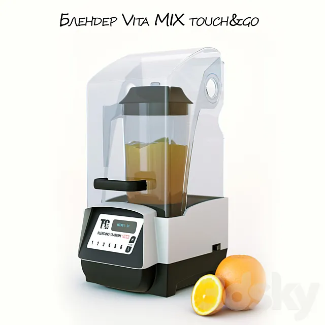 Professional Blender Vita MIX touch & go 3D Model