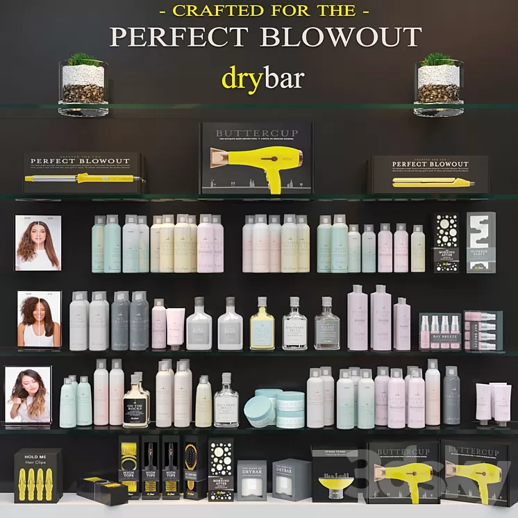 Professional cosmetics for a beauty salon. Makeup 16 3D Model