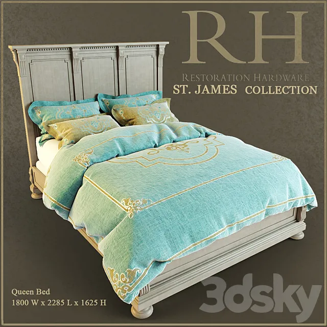 “PROFI” Bed ST.James 3DModel