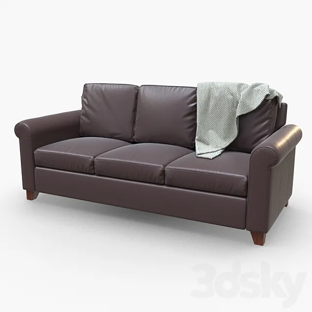 Profi Cameron-eco-roll-arm-upholstered-Sofa 3DModel Profi Cameron-eco-roll-arm-upholstered-Sofa 3DModel