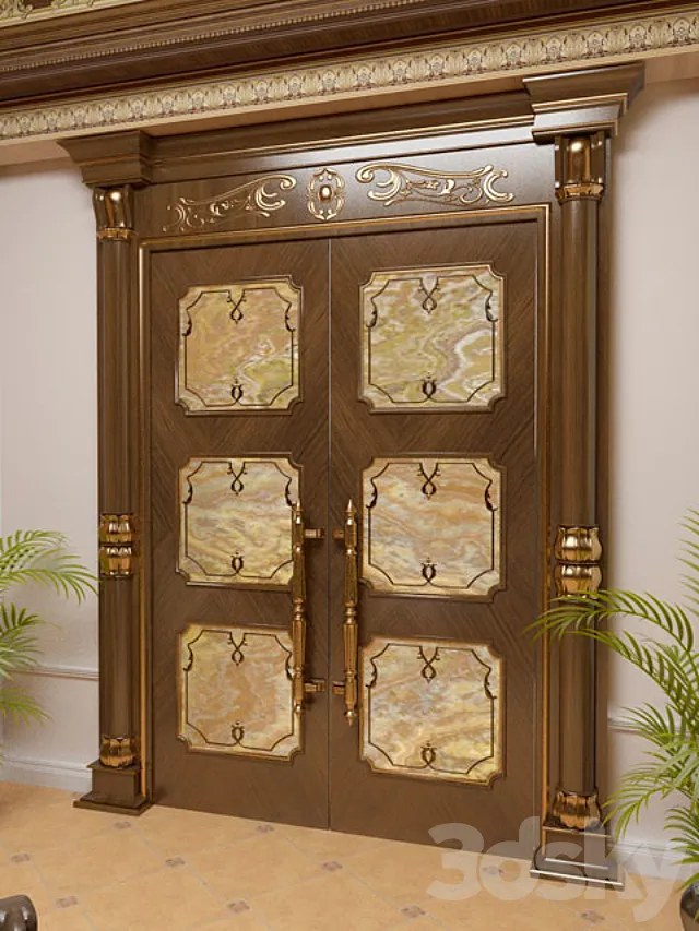 profi classical door 3DModel