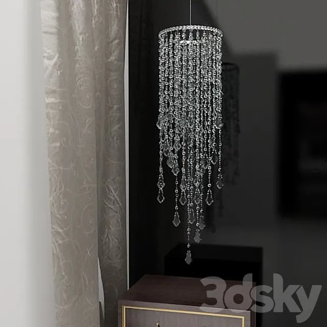 profi Crystal pendant 3D Model profi Crystal pendant 3D Model