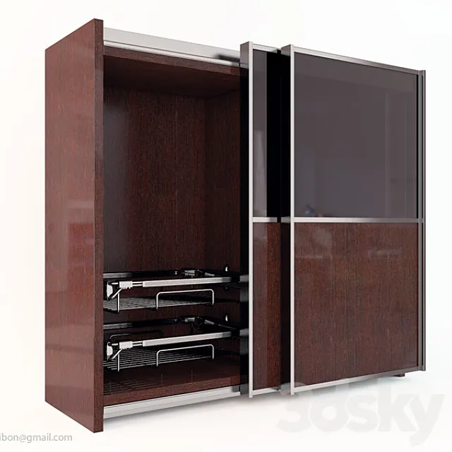 “PROFI” Шкаф-купе “Питон 480М” 3D Model