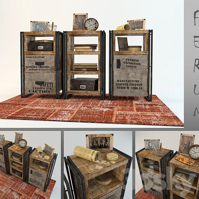 PROFI decorative set 3D Model