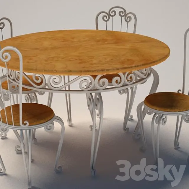 profi Forged necklace 3D Model profi Forged necklace 3D Model