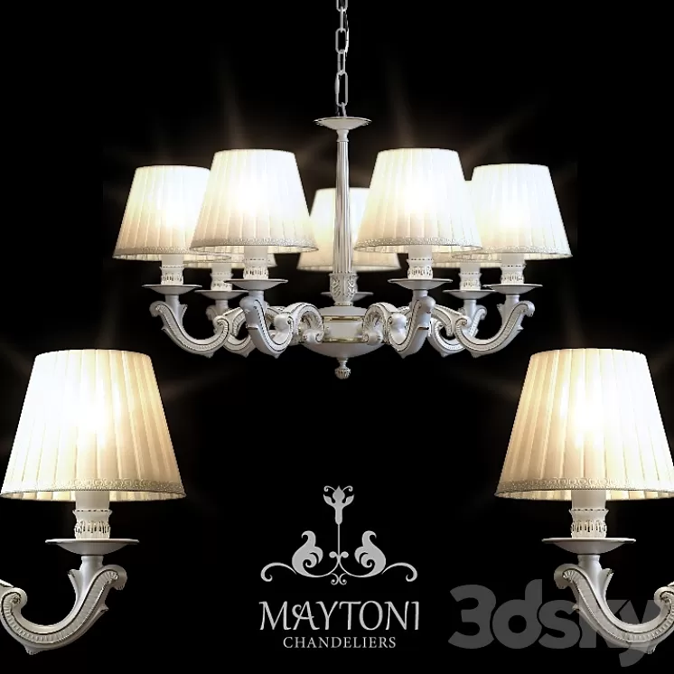 PROFI Maytoni ARM376-07-W 3D Model