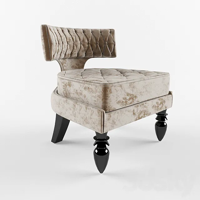 PROFI Monroe Armchair 3D Model PROFI Monroe Armchair 3D Model