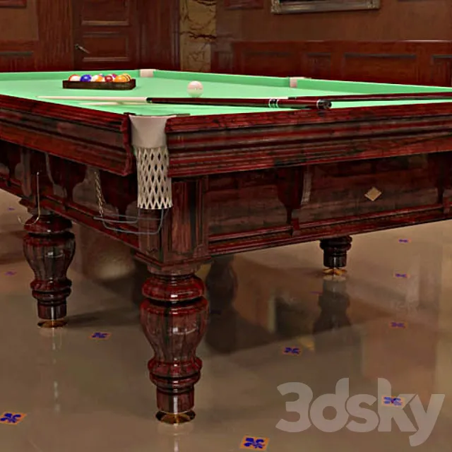 “profi” pool table “President” 3DModel