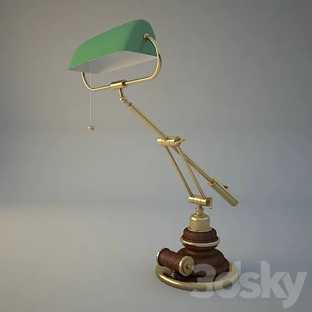 profi table lamp 3D Model