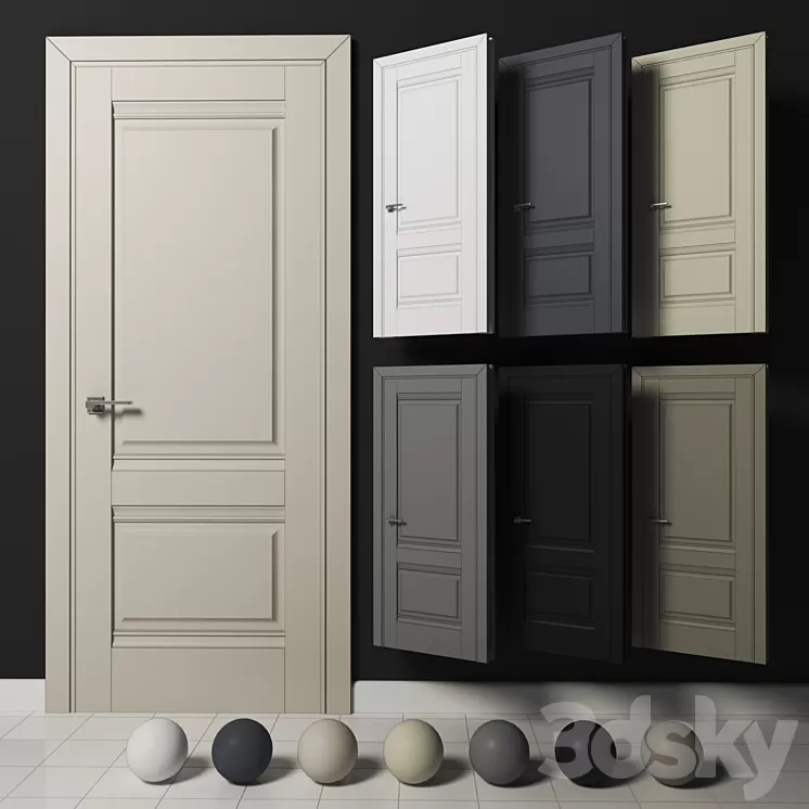 Profil Doors 1U 3D Model