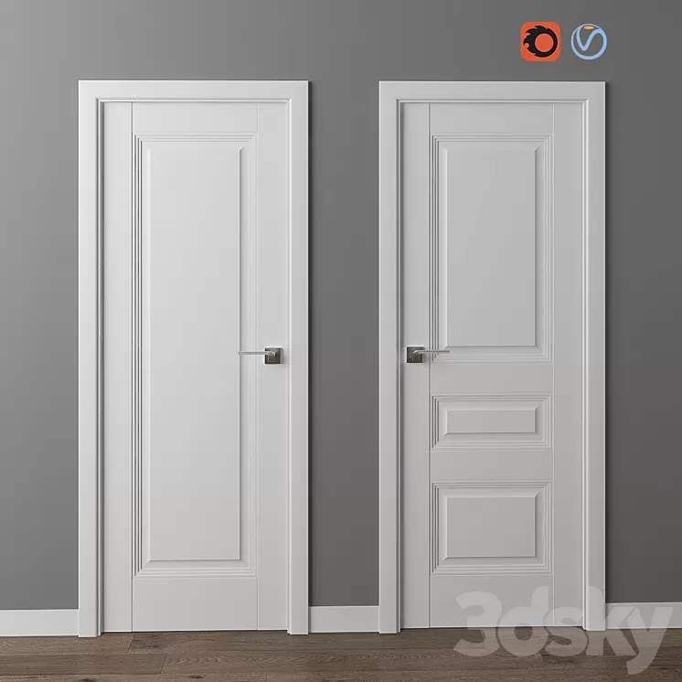 Profil Doors U-Series Doors 3D Model