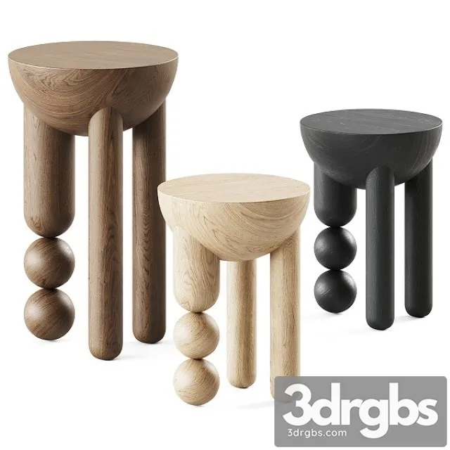 Profiterole Occasional Table 3D Model Download Profiterole Occasional Table 3D Model Download