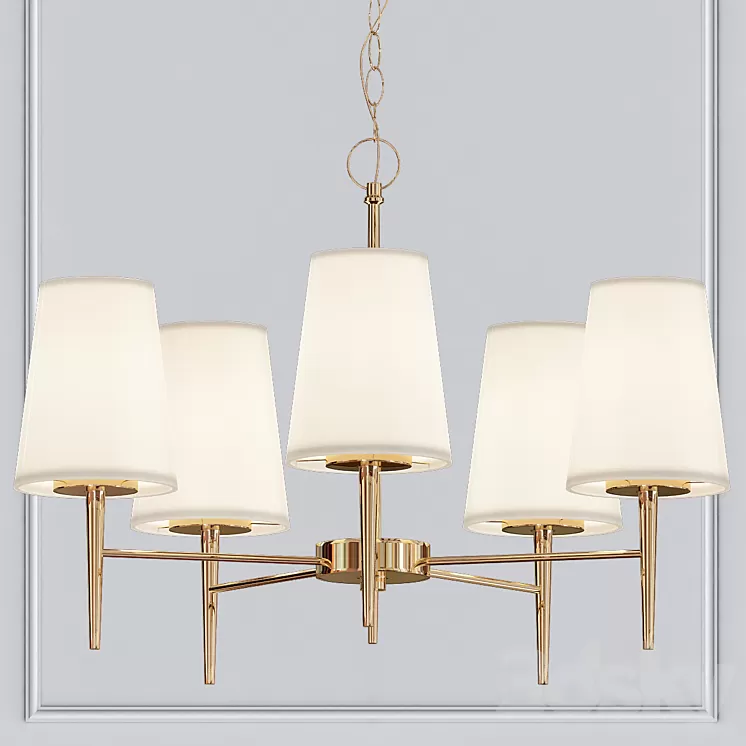 Progress Lighting Palacio Collection 5-Light 3D Model Progress Lighting Palacio Collection 5-Light 3D Model