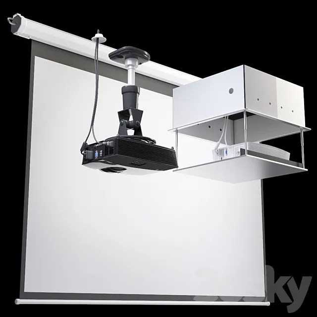 Projector 3DModel Projector 3DModel