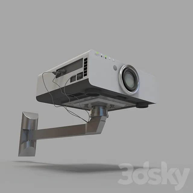 Projector Panasonic PT-D6000ES 3DModel