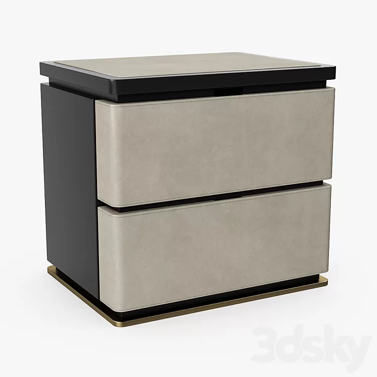 Promemoria – Au bout de la nuit bedside table 3D Model Promemoria – Au bout de la nuit bedside table 3D Model