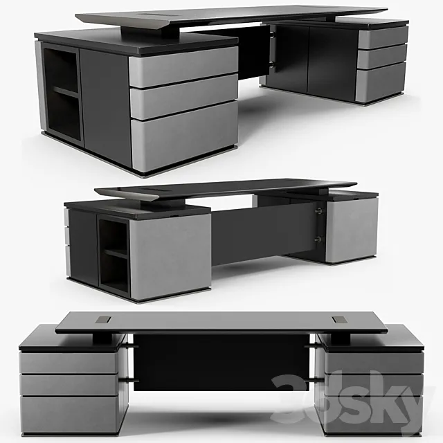 Promemoria – Au bout de la nuit writing desk 3DModel