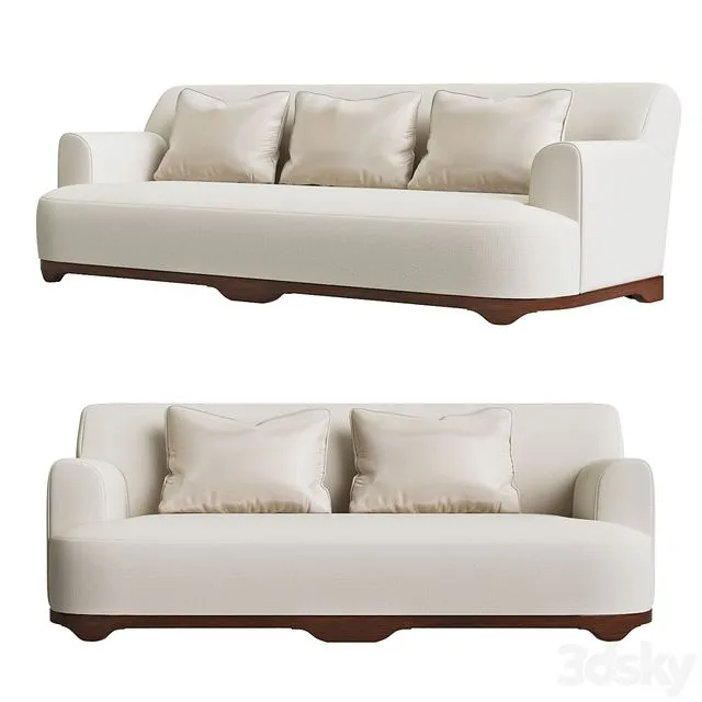 Promemoria Dorian sofa 3D Model Promemoria Dorian sofa 3D Model
