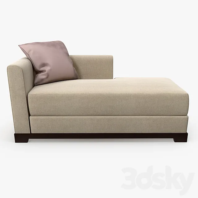 Promemoria – Wanda chaise lounge 3D Model Promemoria – Wanda chaise lounge 3D Model