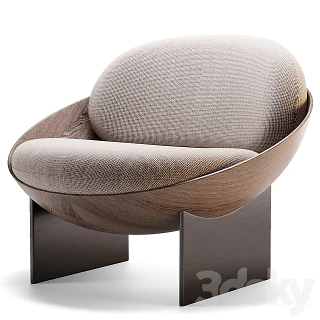 PROMIN Armchair 3D Model PROMIN Armchair 3D Model
