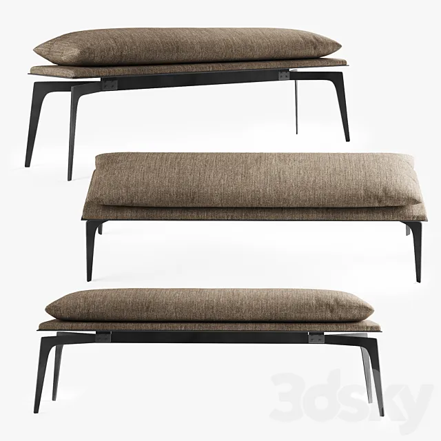 Prong bench (long) 3D Model Prong bench (long) 3D Model