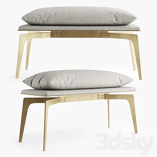 Prong bench (short) 3DModel Prong bench (short) 3DModel