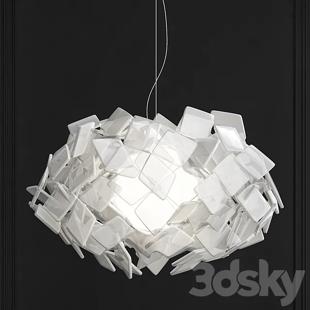 Pronta consegna – Clizia Slamp Lampada a Sospensione 3D Model Pronta consegna – Clizia Slamp Lampada a Sospensione 3D Model
