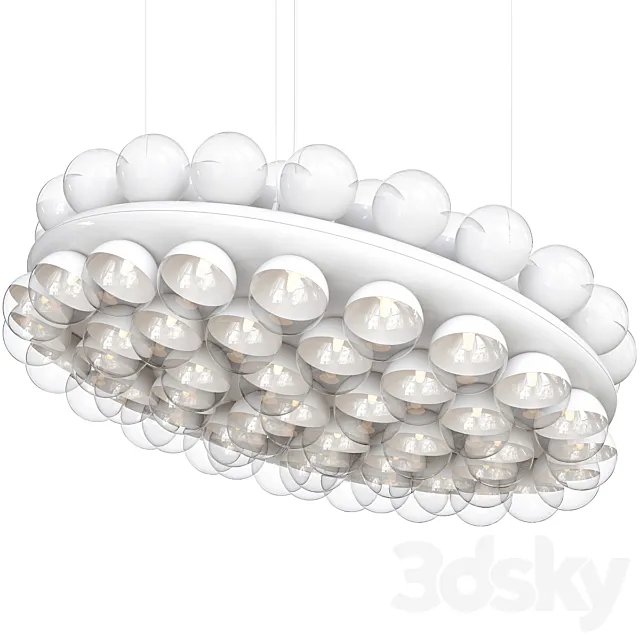 Prop Light Round Double by Moooi 3DModel