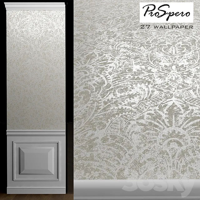 ProSpero Raw Elegance Wallpaper 3DModel ProSpero Raw Elegance Wallpaper 3DModel