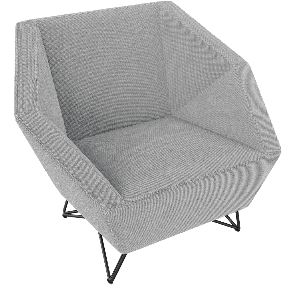 Prostoria – Armchair 3angle 3D Model Prostoria – Armchair 3angle 3D Model