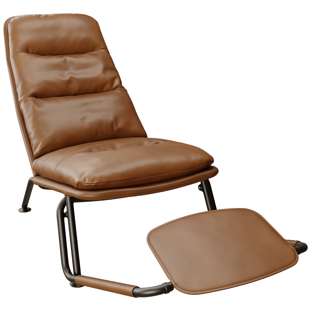 Prostoria – Armchair and chaise Kontrapunkt 3D Model