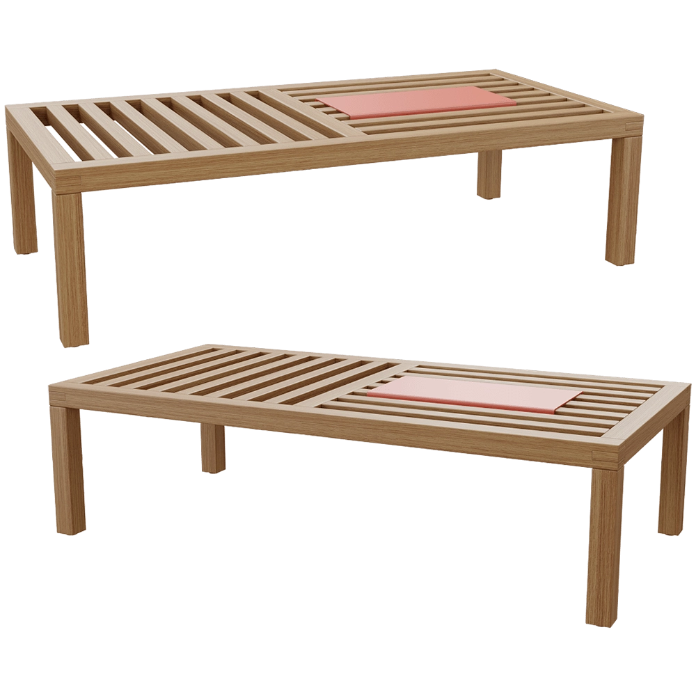 Prostoria – Bench Umomoku 3D Model