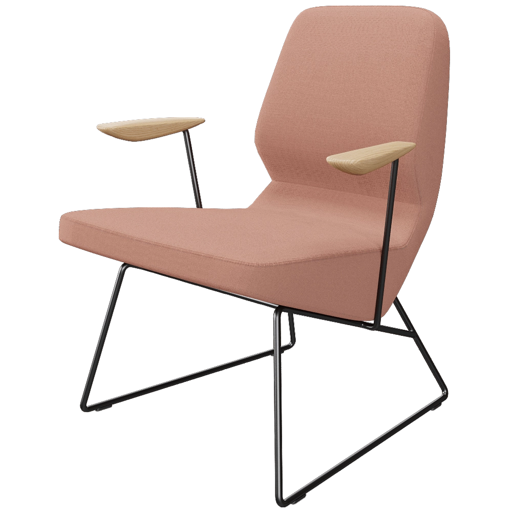 Prostoria – Easy chair Oblique 3D Model Prostoria – Easy chair Oblique 3D Model