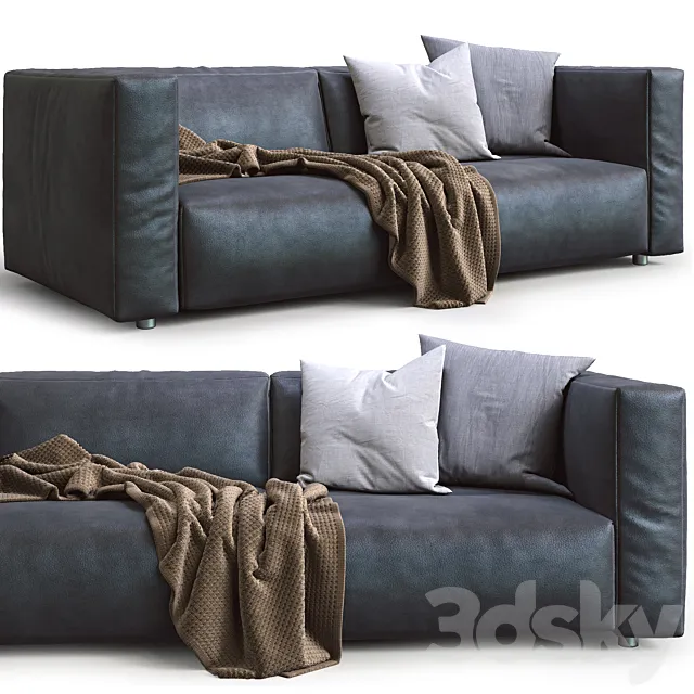 Prostoria Leather Sofa Match 3DModel