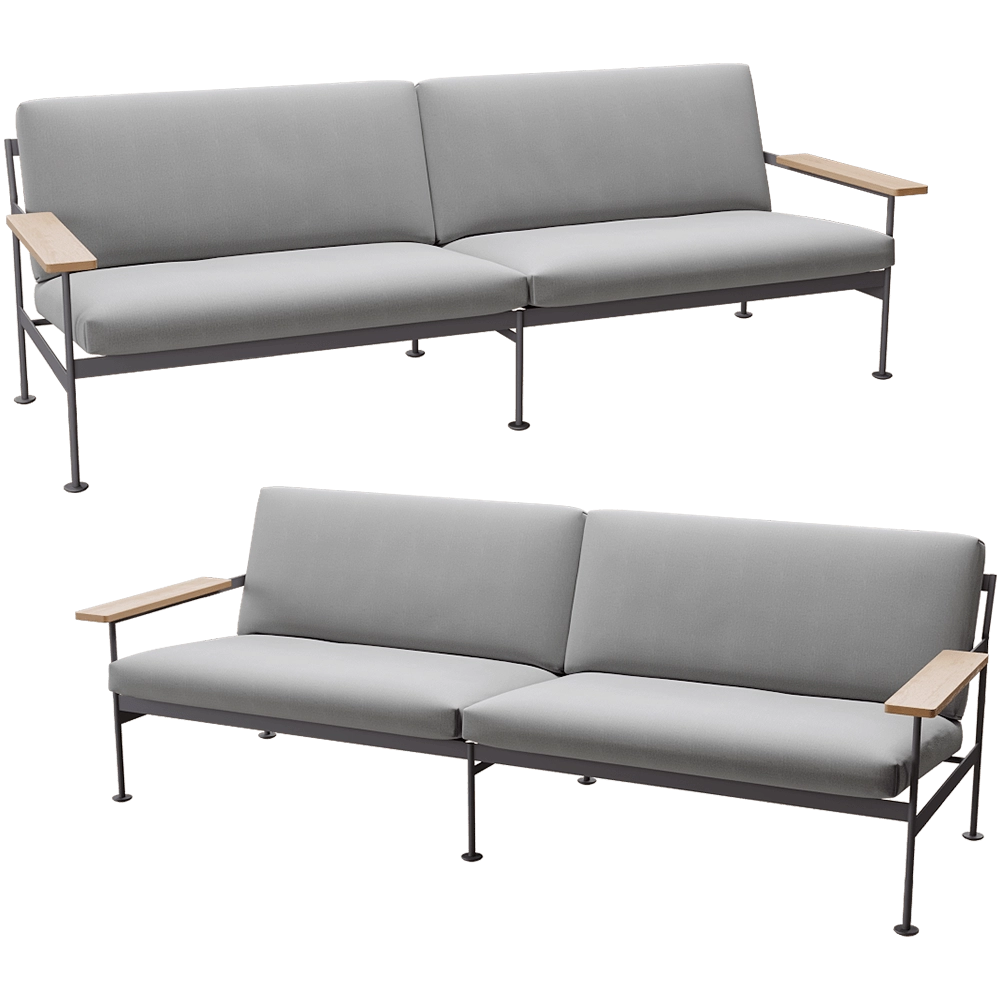Prostoria – Outdoor sofa Jugo 3D Model