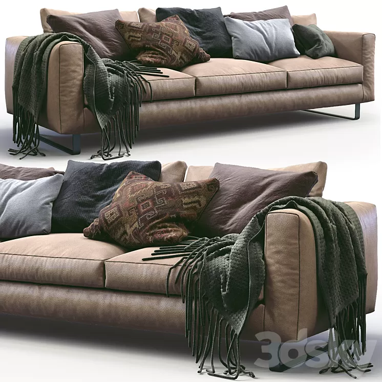 Prostoria Sofa Elegance 3D Model